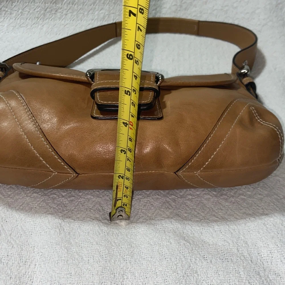 RARE HTF Coach Soho 9247 British Tan Y2K Hobo Shoulder Bag